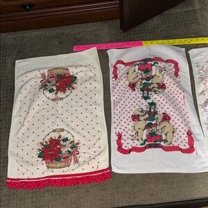 3/$25 Christmas Kitchen Towels 4 Various Designs